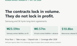 Featured image of post Samsung and SK Hynix Locked In 2027–28 Volume. Their Long-Term Contracts Do Not Lock In Profit.